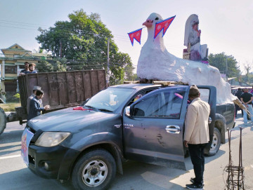 पूर्वराजा ज्ञानेन्द्र शाहको कार्यक्रममा शक्ति प्रदर्शन